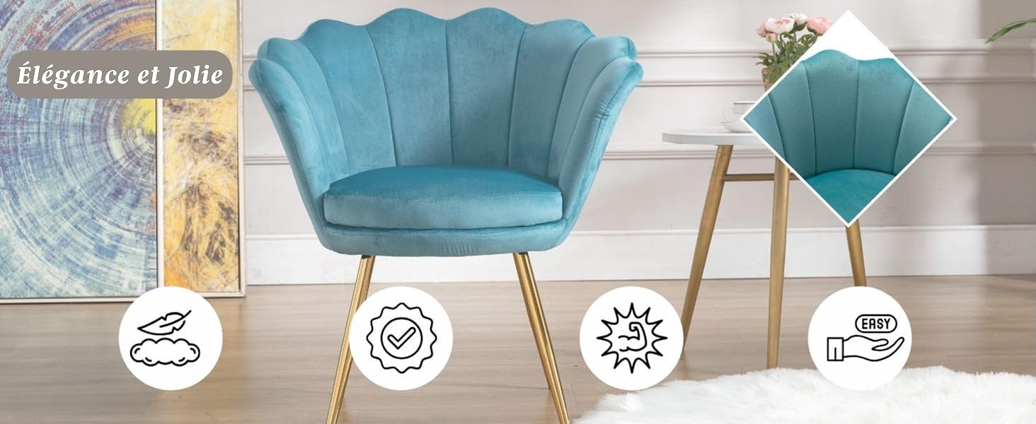 fauteuil 1 place fauteuil moderne fauteuil dore chaise doree faueuil chambre adulte