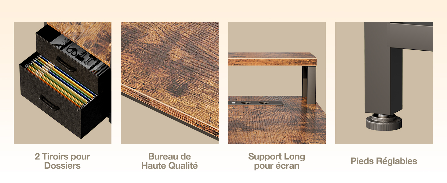 Collection d'images de produits montrant divers composants et pièces électroniques disposés horizontalement. Comprend des pièces techniques, des supports et du matériel de montage affichés sous forme de vignettes de produits.