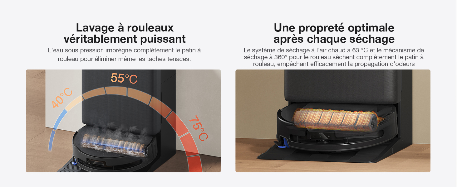 Texte visible en français concernant la maintenance des équipements. Montre une séquence rapprochée d'équipements de protection sportive examinés et entretenus sur une surface de travail.