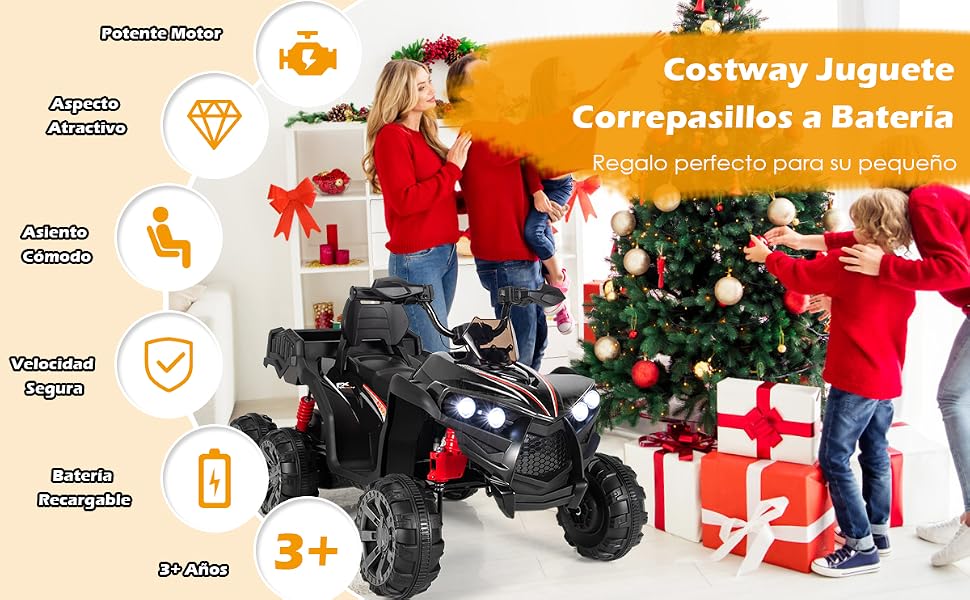Quad Coche Eléctrico Infantil 