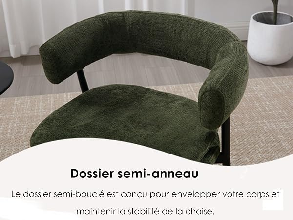 chaises salle a manger lot de 2