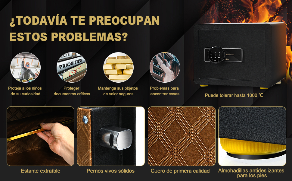 Caja Fuerte COSTWAY