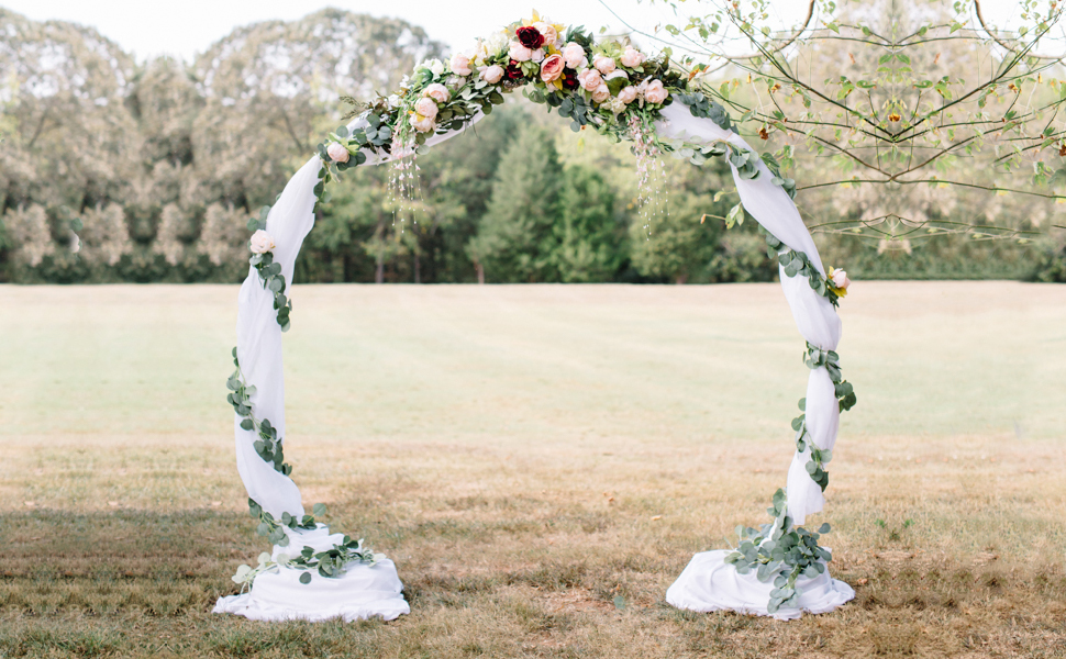Struttura arco matrimonio, Kit Arco a Palloncino Rotondo in Metallo Enorme