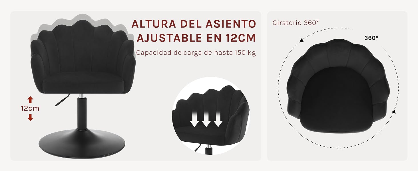 Taburete de Maquillaje