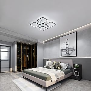 plafonnier LED moderne pour chambre