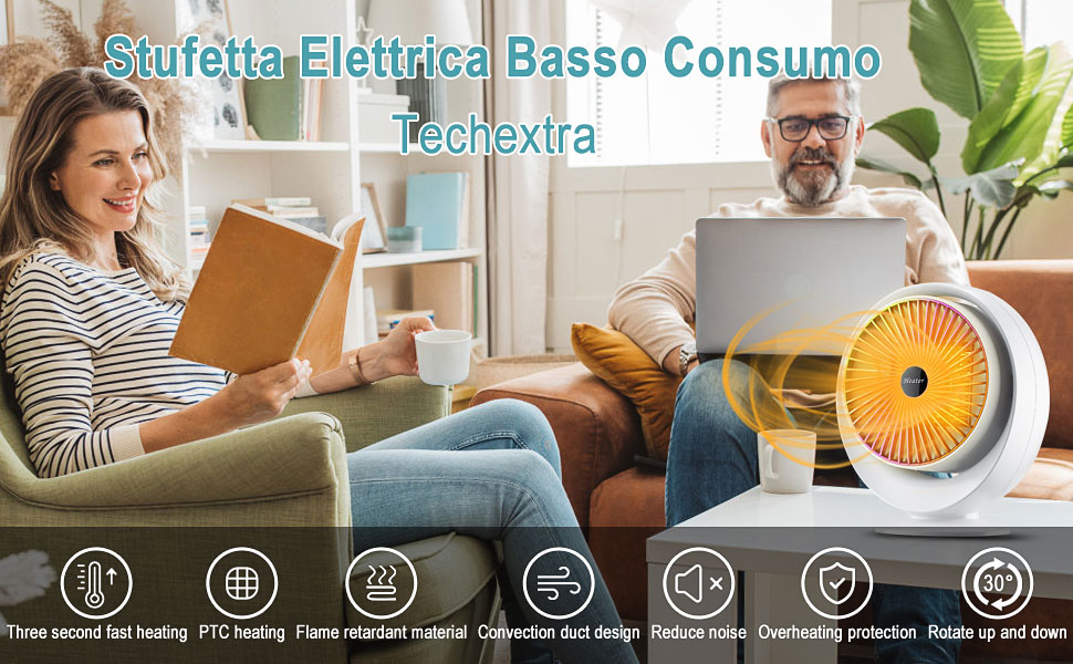 Stufetta Elettrica Basso Consumo