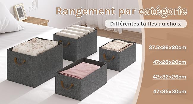 Boîte de rangement WOLTU