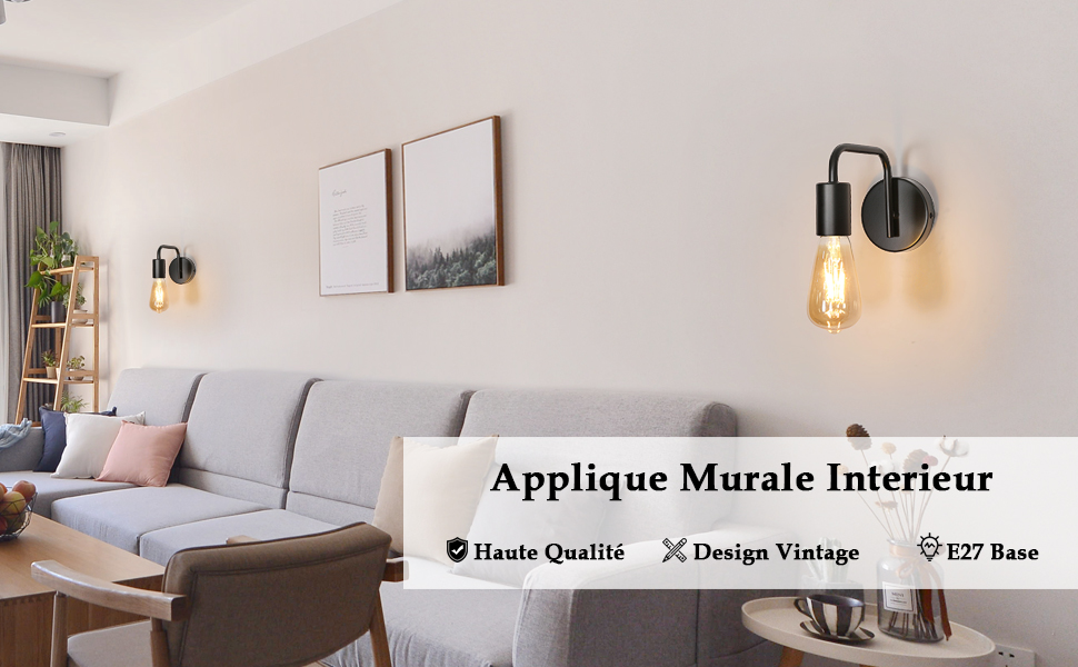 applique murale industrielle