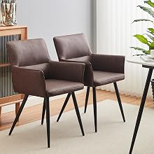 Fauteuil tonneau marron
