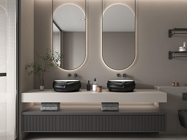 Matte Black Art Basin
