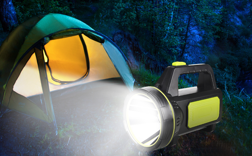Linterna recargable LED superbrillante 13