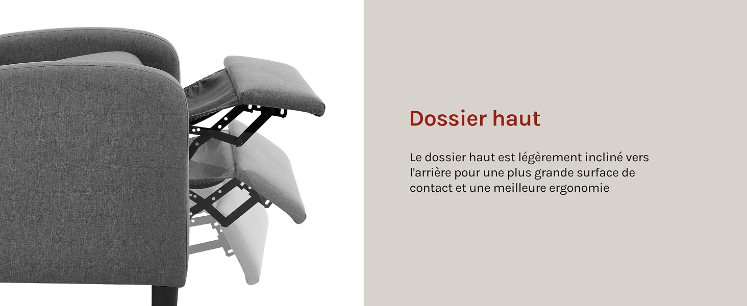 Fauteuil Relax WOLTU