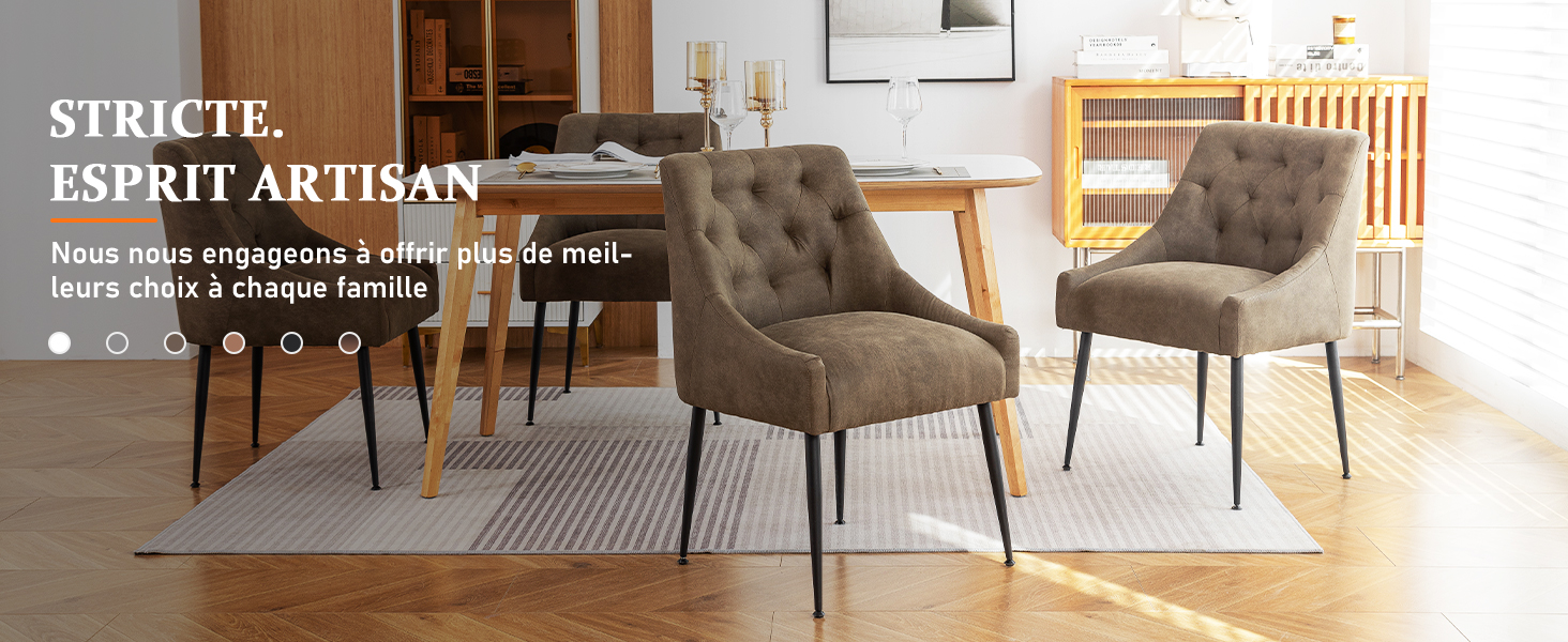Lot de 2 Chaises de Salle à Manger,Lot de 4 Chaises de Salle à Manger,Lot de 6
