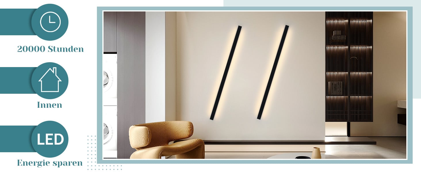 led Wandleuchte innen