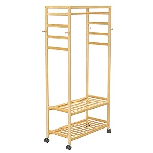 Armadio aperto guardaroba scaffalatura appendiabiti ingresso scaffale porta abiti attaccapanni