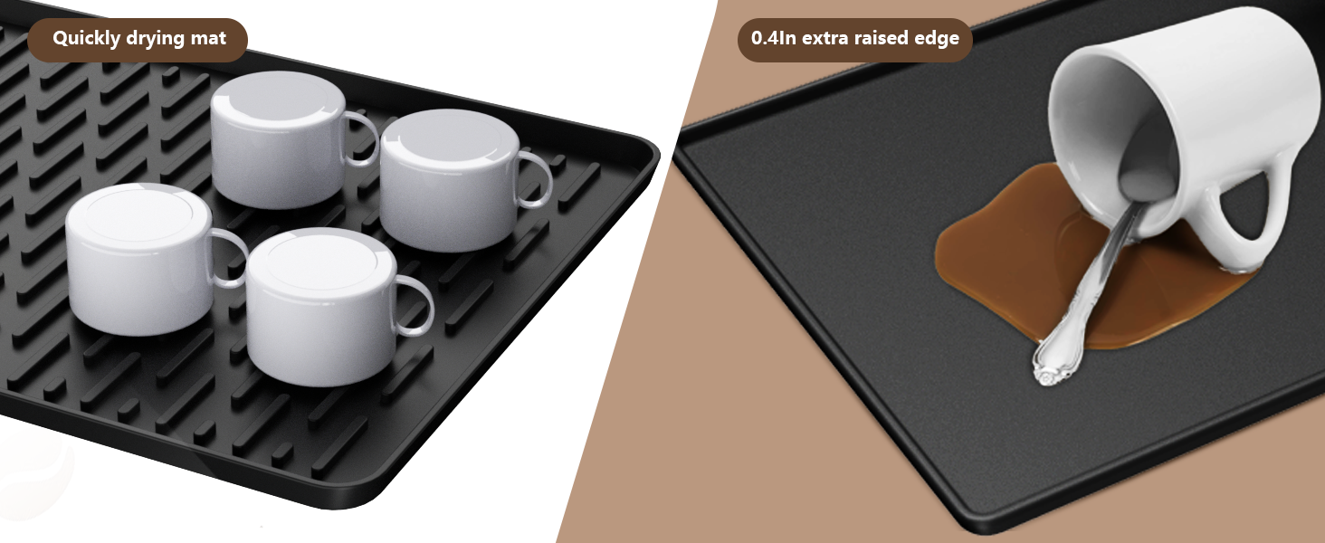 Tapete de silicona para café