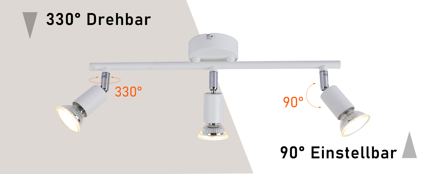 deckenlampe gu10