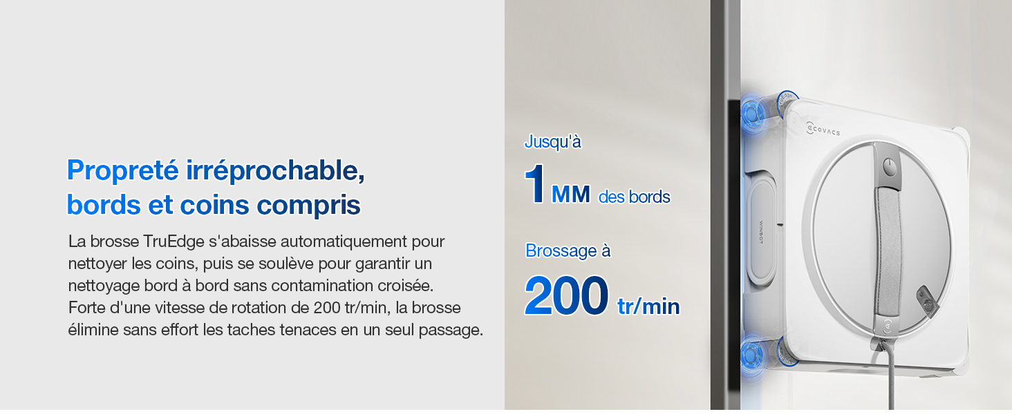 Schéma technique ou page de manuel d'instructions indiquant les mesures et les spécifications avec des valeurs numériques et des flèches pointant vers les caractéristiques du produit.
