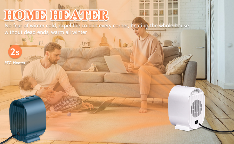 Calefactor de ventilador 