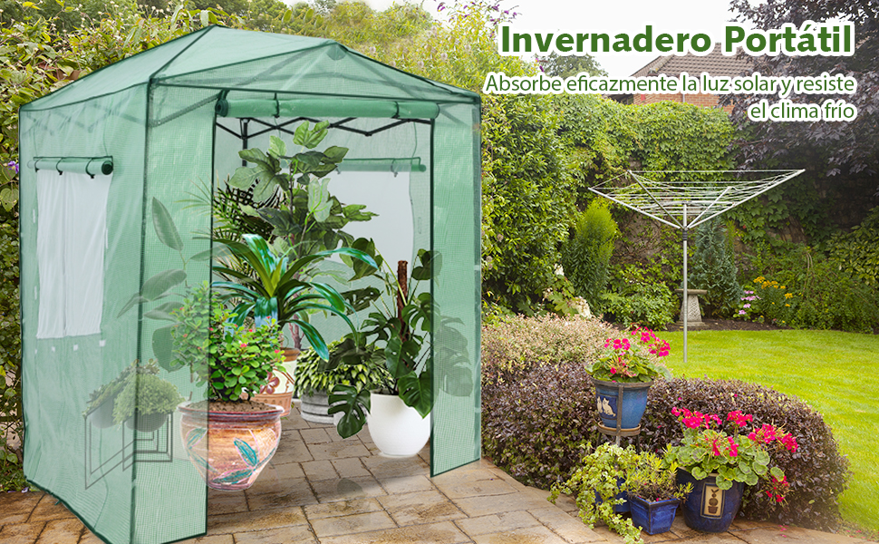 Invernadero Portátil de Jardín