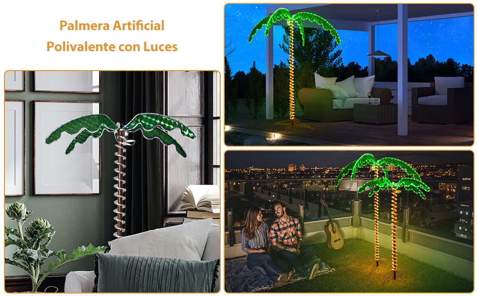 Palmera Tropical LED