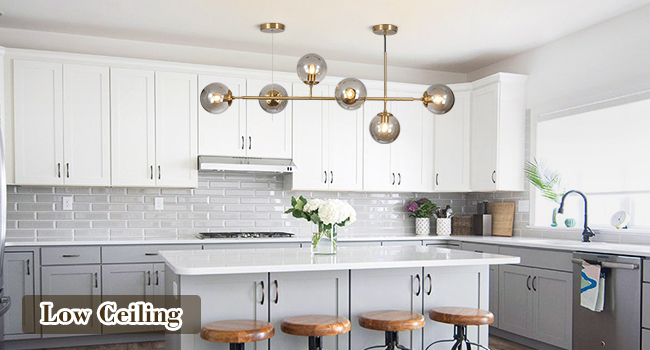 modern globe chandelier gold sputnik