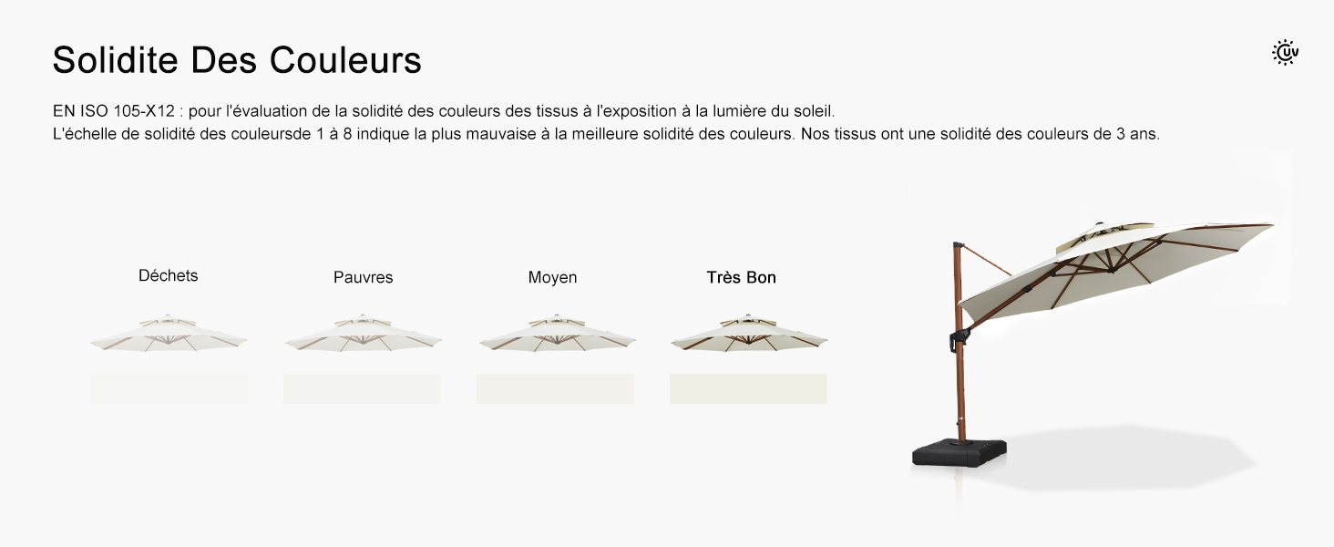 parasol deporte bois