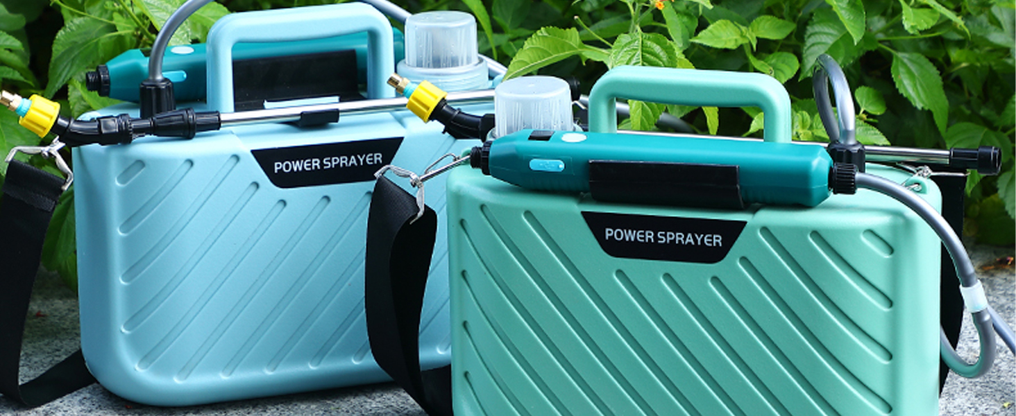 DOUBFIVSY 5L Pulverisierer à AutoPump, elektrischer Pflanzen-Pumpen