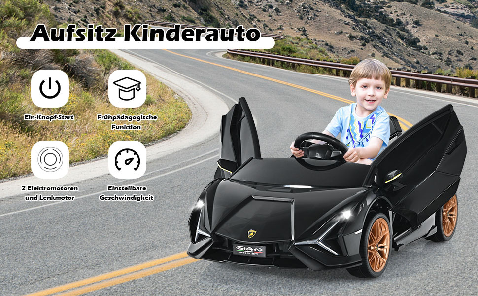 12V kinderauto elektro 2,4G-Fernbedienung elektroauto für kinder auto elektrisches kinderfahrzeug 
