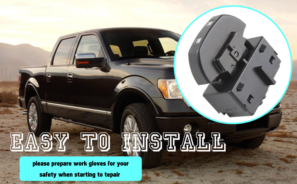 Interruttore di blocco porta anteriore compatibile con Ford F-150 2009-2014