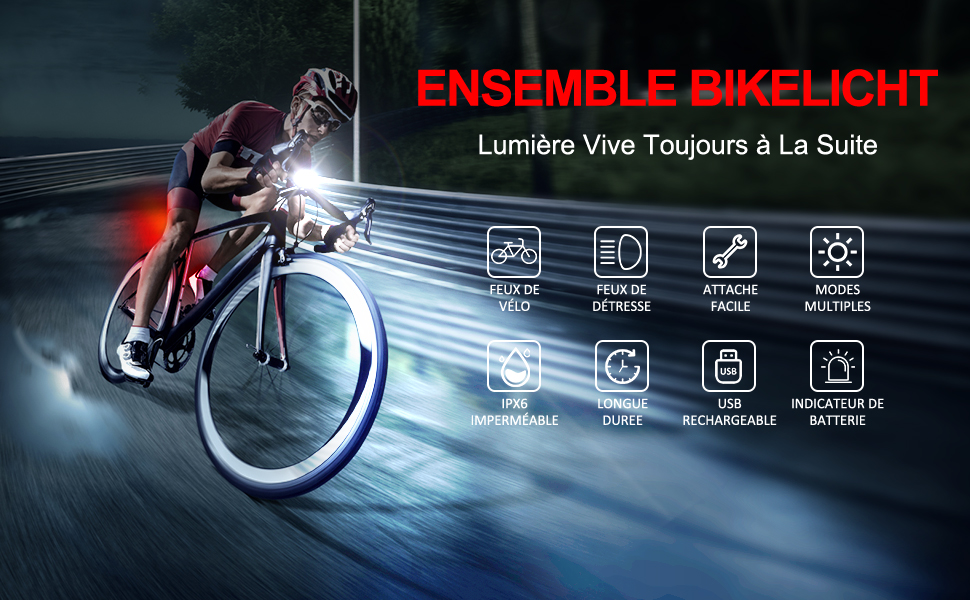 Eclairage Velo