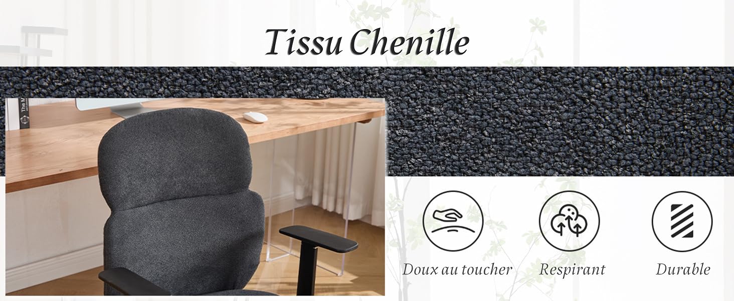 Tissu Chenille