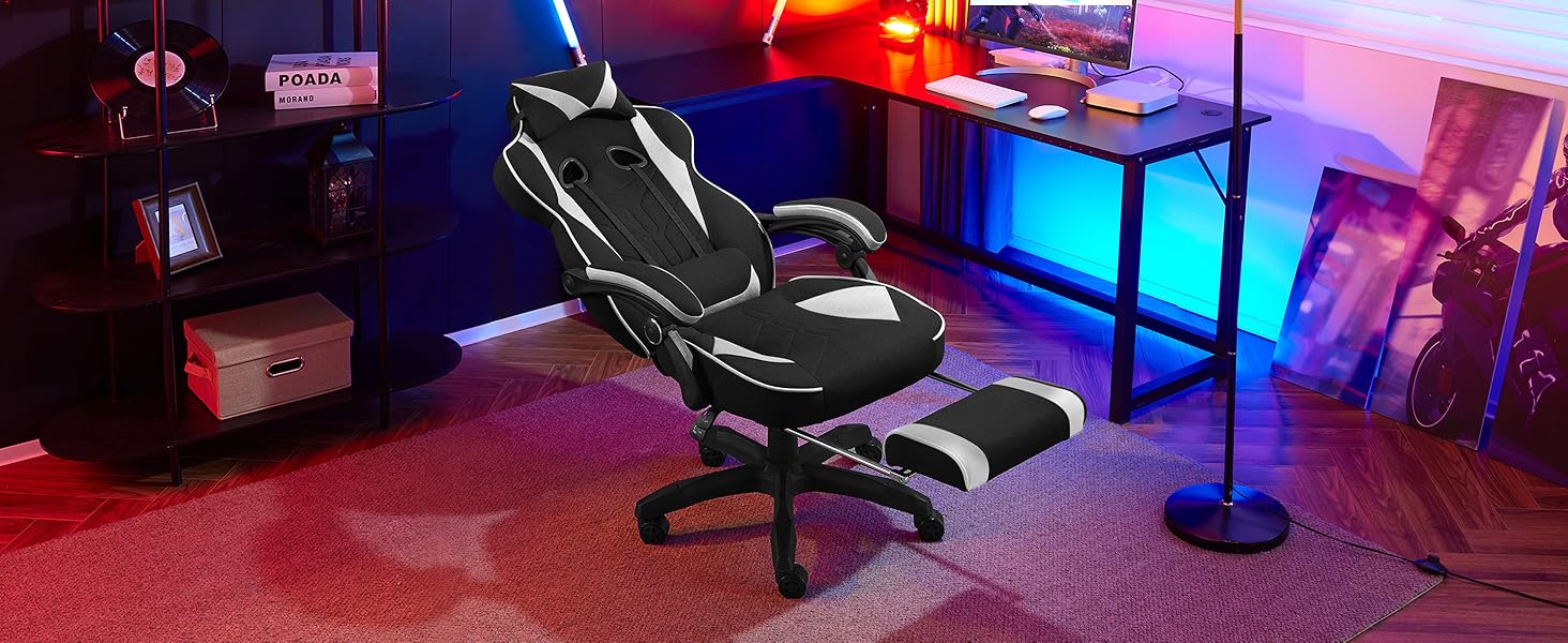 WOLTU Sedia Gaming Ergonomica