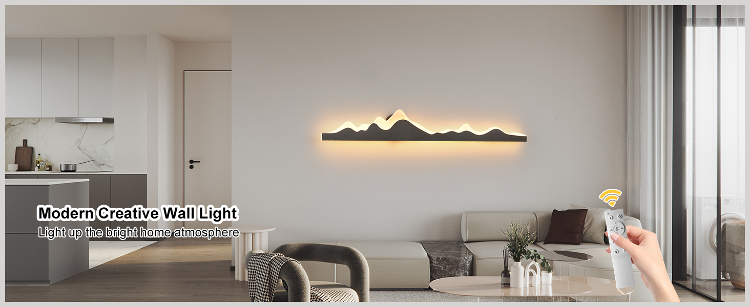 Mountain wall lamp Modern Wall Sconce 