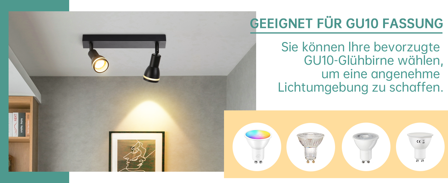 GU10 DECKENSPOTS