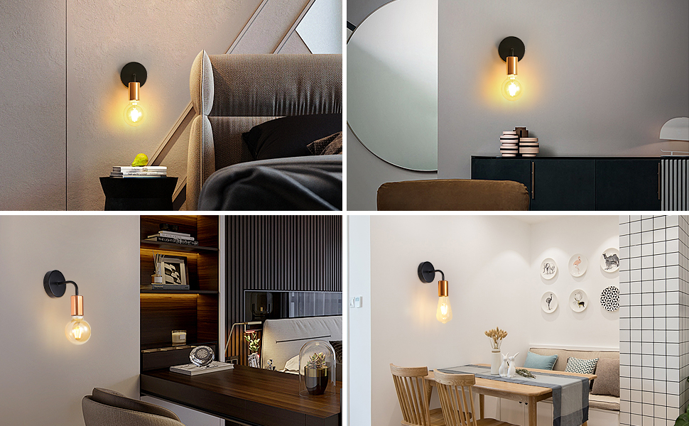 Lámpara de pared Industrial