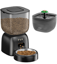 PUPPY KITTY Distributeur Croquettes Chat Automatique