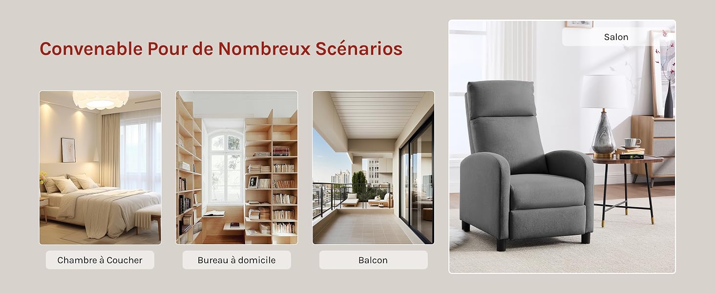 Fauteuil Relax WOLTU