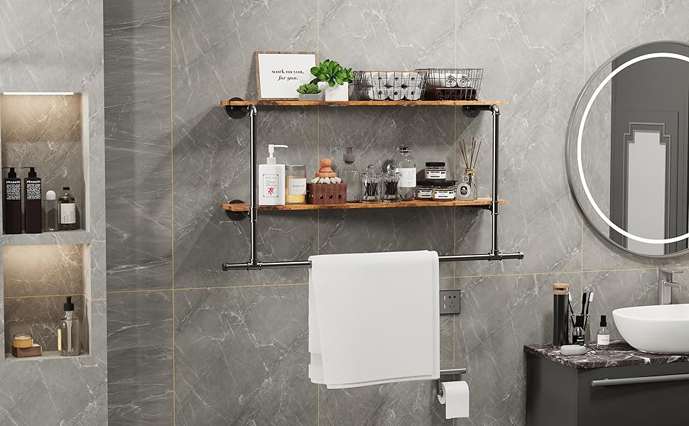Industrial clothes rail rack