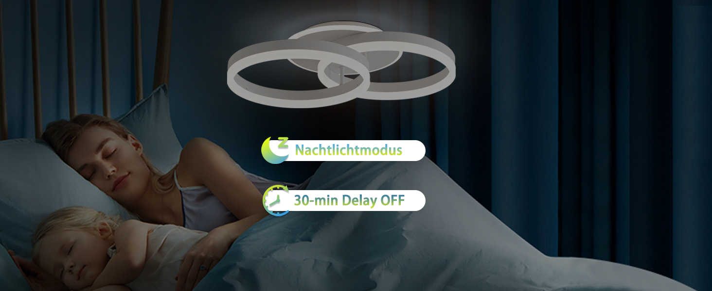 Das Bild zeigt schwebende holographische oder projizierte Oberflächenelemente über einer Person, die im Bett liegt, was auf Technologien zur Schlafüberwachung oder Umgebungskontrolle hindeutet.