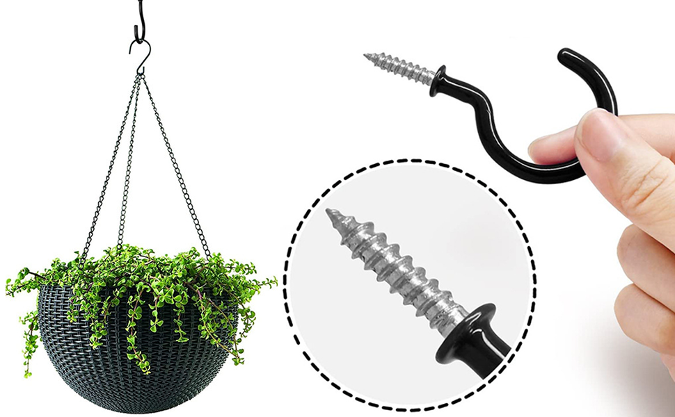 Crochets à Vis Crochet Métal De Tasse Cintre Avec Vis Crochet De Plafond Cintre De Tasse Armoire