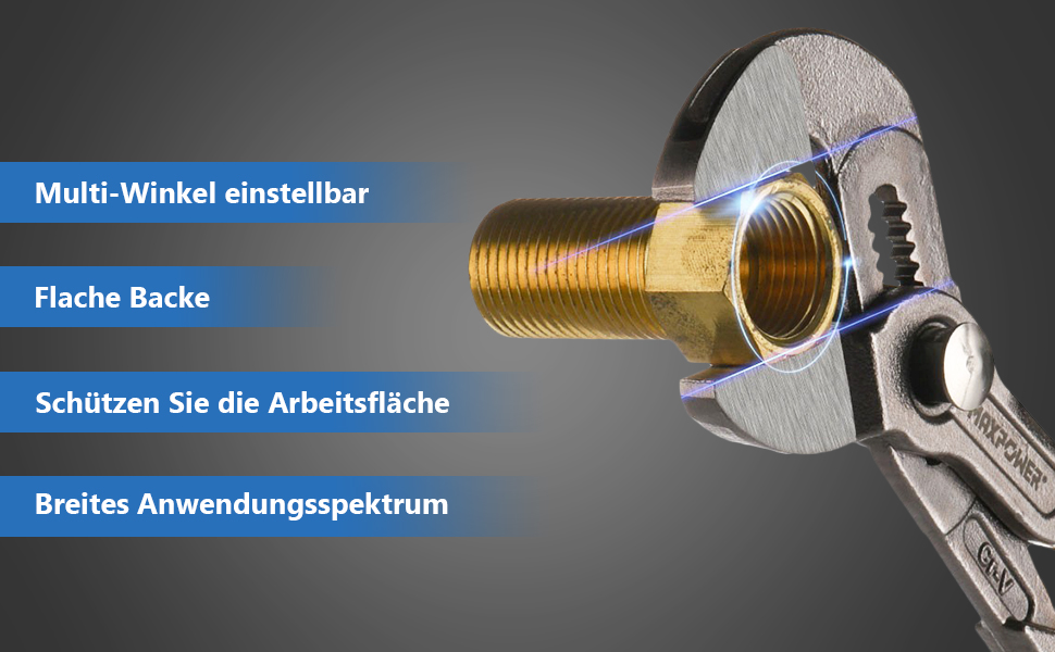 armaturenzange pliers wrench