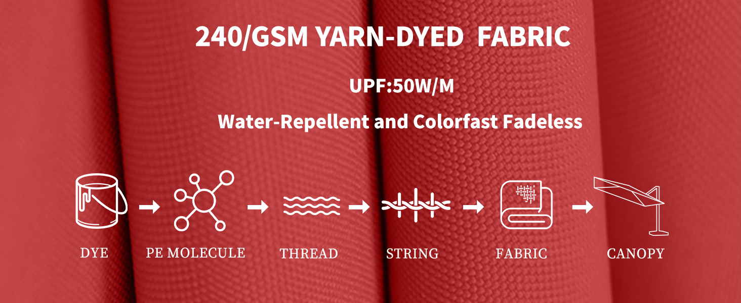 parasol for women parasol cantilever parasol led waterproof 3m with remote large garden parasol