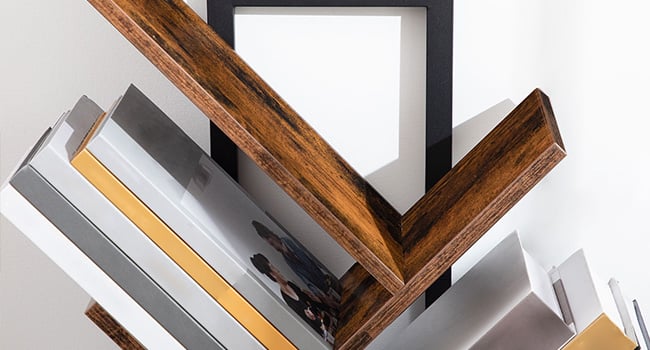 9-tier book shelf