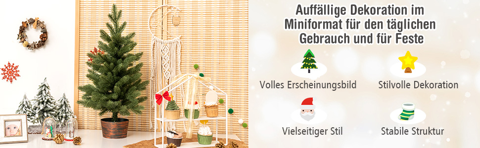 60cm Kleiner Weihnachtsbaum