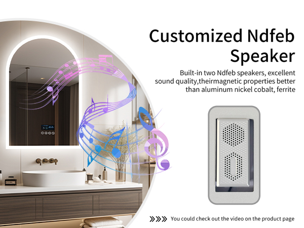 specchio bluetooth bagno musica specchio retroilluminato bagno specchio ovale  specchio smart