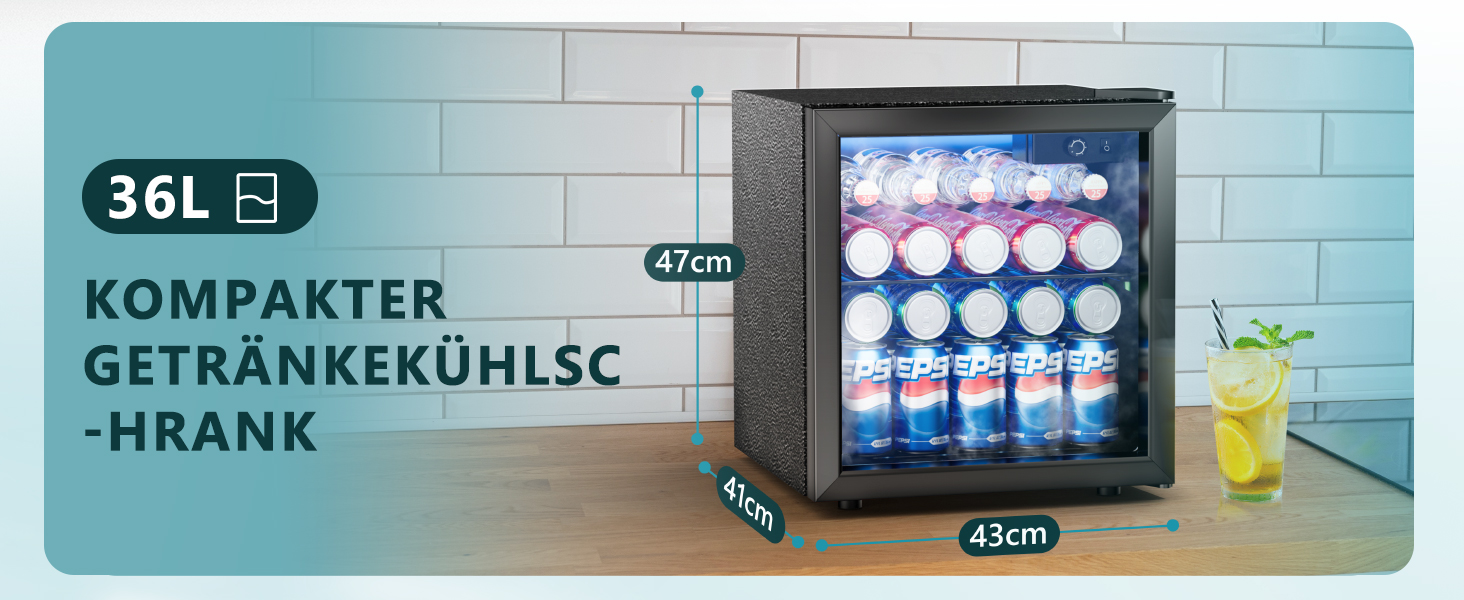 36L Mini Kühlschrank