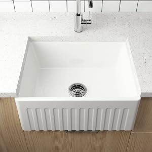 Fregadero granjero de cocina 60 cm