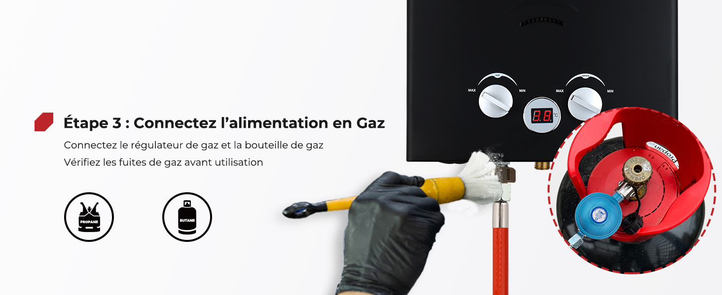 Raccordement au gaz