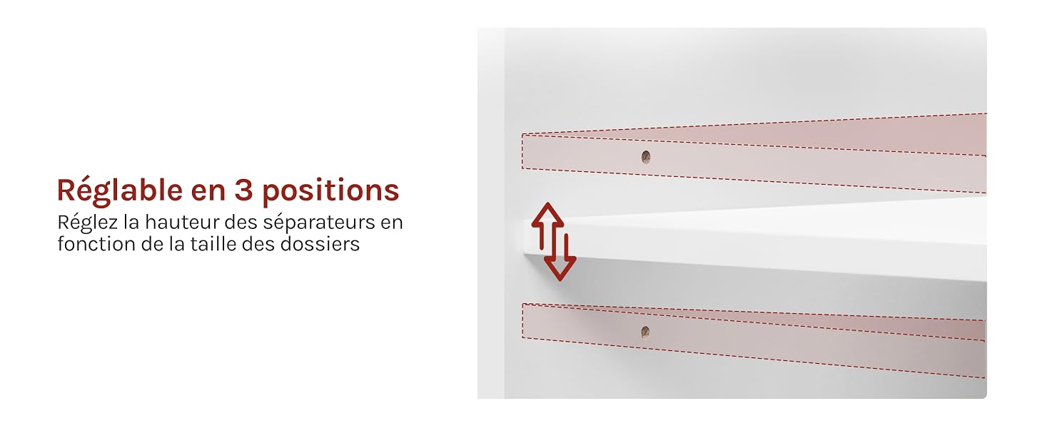 caisson bureau meuble rangement armoire 3 tiroirs 2 compartiments casiers ouverts 5 roulettes